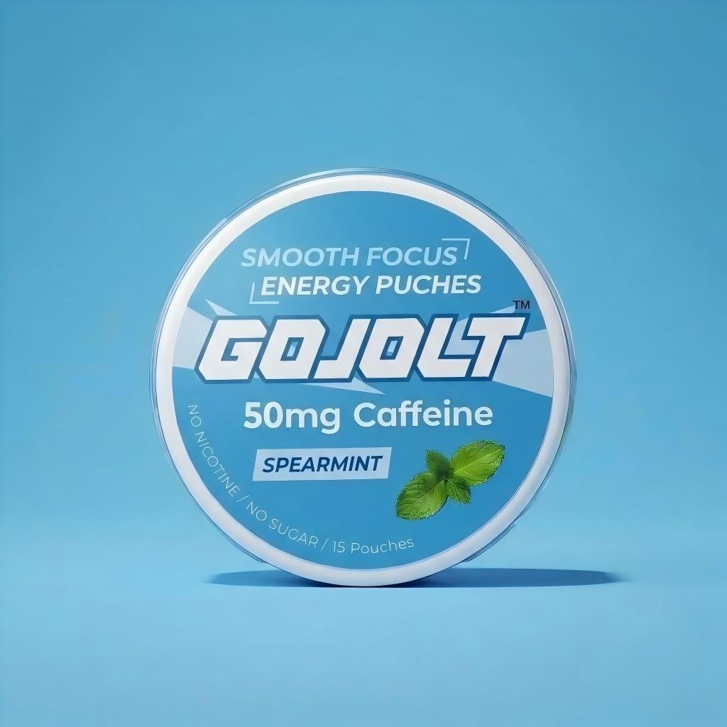 Spearmint Energy Pouches 50mg - Gojolt Pouches
