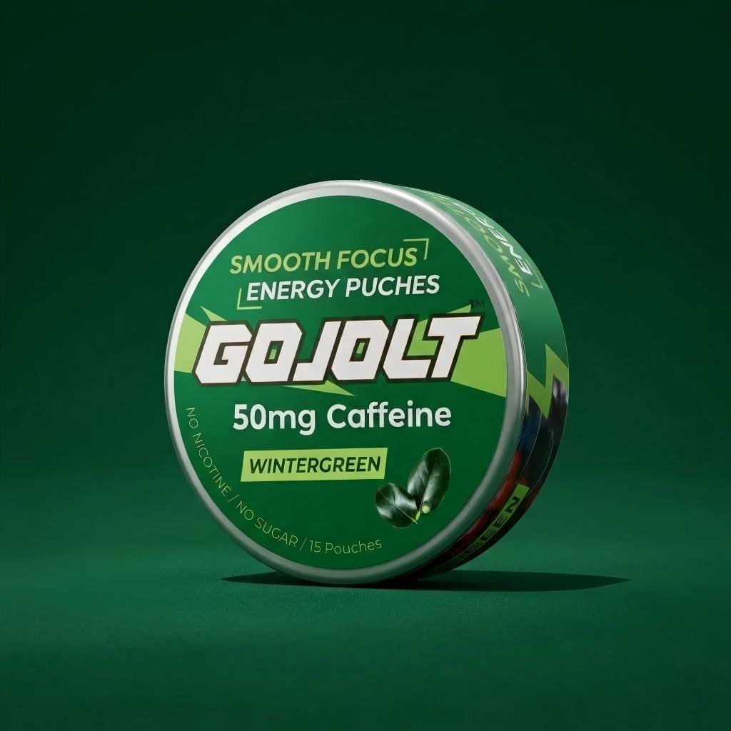 Wintergreen Energy Pouches 50mg - Gojolt Pouches